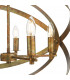Nitya 5 Light Pendant Ceiling Light Mottled Copper-3