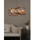 Nitya 8 Light Pendant Ceiling Light Mottled Copper-6