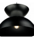 Riya Dome Pendant Ceiling Light Matt Black-3