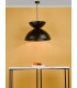 Riya Dome Pendant Ceiling Light Matt Black-7