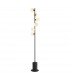 Spiral 6 Light Floor Lamp Matt Black Opal Glass-1