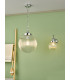 Tamara Bathroom Wall Light Polished Chrome Ribbed Glass IP44-8