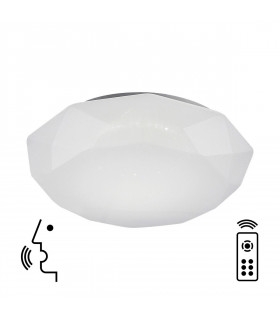 Diamante Smart Ceiling 56W LED 3000-5000K Tuneable White 4000lm Remote Control APP Alexa & Google Voice Control White-1