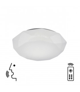 Diamante Smart Ceiling 56W LED 3000-5000K Tuneable White 4000lm Remote Control APP Alexa & Google Voice Control White-2
