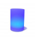 Cylinder Shape Waterproof IP68 RGB LED Light. 7 colours + white + candle. With remote contol Opal White-1
