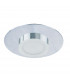 Marcel Recessed Down Light 4W LED Round 3000K IP44 360lm Satin Aluminium/Frosted Acrylic/Chrome Cut Out: 70mm Driver Included-1