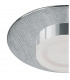 Marcel Recessed Down Light 4W LED Round 3000K IP44 360lm Satin Aluminium/Frosted Acrylic/Chrome Cut Out: 70mm Driver Included-6
