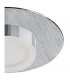 Marcel Recessed Down Light 4W LED Round 3000K IP44 360lm Satin Aluminium/Frosted Acrylic/Chrome Cut Out: 70mm Driver Included-8
