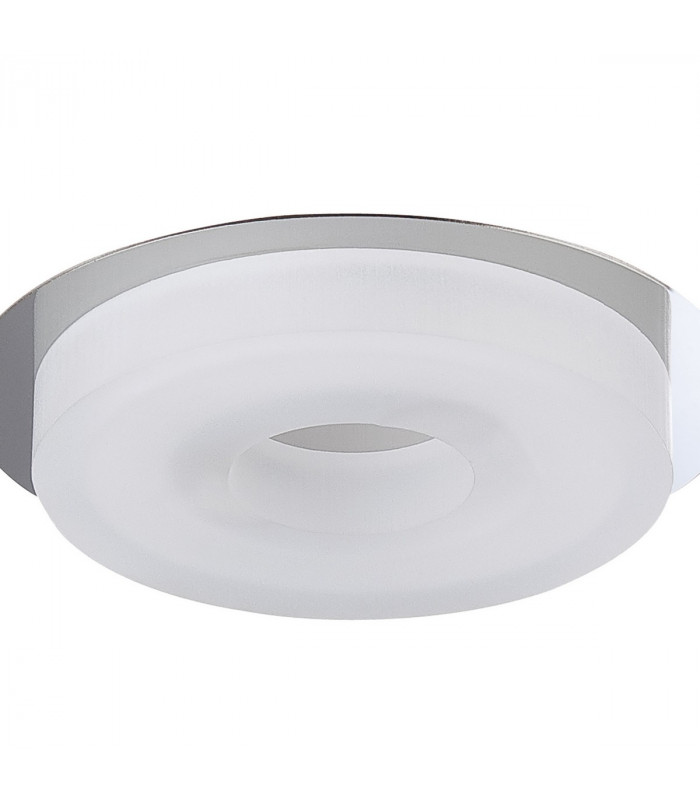 Marcel Recessed Down Light 6W LED Round 3000K IP44 550lm Polished Chrome/Frosted Acrylic Cut Out: 70mm Driver Included-7