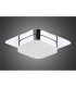 Marcel Recessed Down Light 5W LED Square 3000K IP44 450lm Polished Chrome/Frosted Acrylic Cut Out: 70mm Driver Included-2