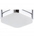 Marcel Recessed Down Light 5W LED Square 3000K IP44 450lm Polished Chrome/Frosted Acrylic Cut Out: 70mm Driver Included-8