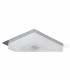 Marcel Recessed Down Light 6W LED Square 3000K IP44 550lm Polished Chrome/Frosted Acrylic Cut Out: 70mm Driver Included-4