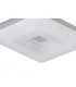 Marcel Recessed Down Light 6W LED Square 3000K IP44 550lm Polished Chrome/Frosted Acrylic Cut Out: 70mm Driver Included-6