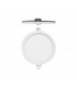 Saona 17.5cm Round LED Recessed Ultra Slim Downlight 18W 4000K 1620lm Matt White/Frosted Acrylic Driver Included-1