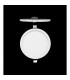 Saona 17.5cm Round LED Recessed Ultra Slim Downlight 18W 4000K 1620lm Matt White/Frosted Acrylic Driver Included-2