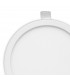 Saona 17.5cm Round LED Recessed Ultra Slim Downlight 18W 4000K 1620lm Matt White/Frosted Acrylic Driver Included-8