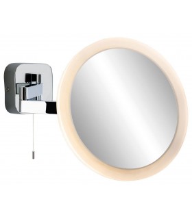 LED Bathroom Indoor Wall Light Mirror (Switched) Chrome IP44 - 1