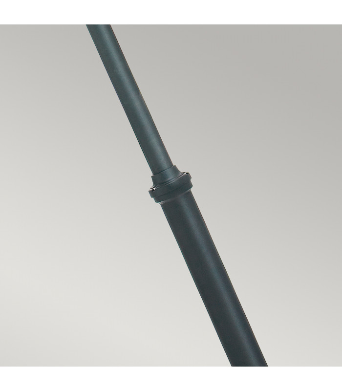 Turin Grande 2 Light Twin Outdoor Post Lantern Black IP54 E27-4