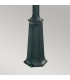Turin Grande 2 Light Twin Outdoor Post Lantern Black IP54 E27-5