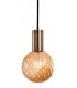 1 Light Ceiling Pendant Antique Brass, E27 - 1