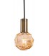 1 Light Ceiling Pendant Antique Brass, E27 - 1