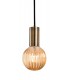 1 Light Ceiling Pendant Antique Brass, E27 - 1