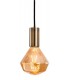 1 Light Ceiling Pendant Antique Brass, E27 - 1
