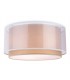 3 Light Flush Light Taupe, E27 - 1