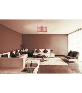 3 Light Flush Light Taupe, E27 - 2