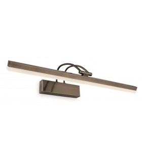 LED 1 Light Picture Wall Light - 11w Antique Brass - 1