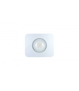 LED Floodlight 10W 4000K 900lm Matt White IP65 - 2