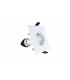 LED Fire Rated Static Downlight Recessed Spotlight Square GU10 Holder Matt White IP65 - 1