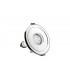 LED Fire Rated Static Downlight Adapter Round Polished Chrome IP65, GU10 - 1
