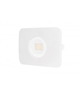 LED Floodlight 20W 3000K 1800lm Matt White IP65 - 1