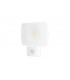 LED Floodlight 50W 3000K 4500lm PIR Sensor / Override Matt White IP64 - 1
