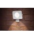 LED Floodlight 50W 3000K 4500lm PIR Sensor / Override Matt White IP64 - 4