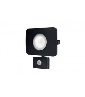 LED Floodlight 30W 3000K 2700lm PIR Sensor / Override Matt Black IP64 - 1