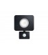 LED Floodlight 30W 3000K 2700lm PIR Sensor / Override Matt Black IP64 - 3