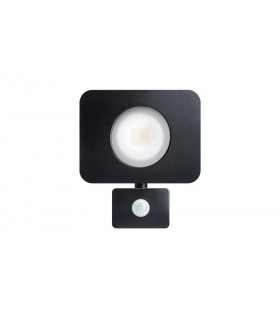 LED Floodlight 50W 3000K 4500lm PIR Sensor / Override Matt Black IP64 - 2