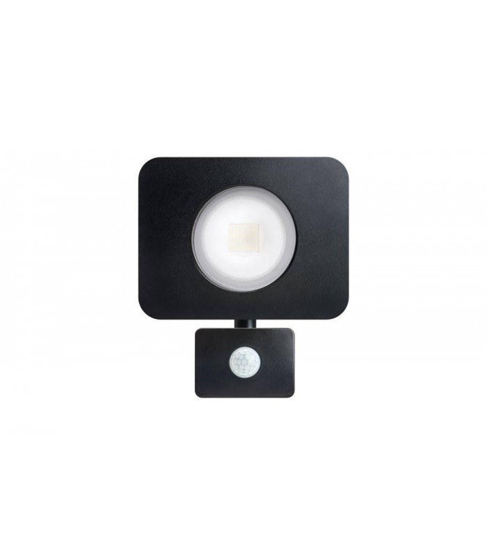 LED Floodlight 50W 3000K 4500lm PIR Sensor / Override Matt Black IP64 - 2