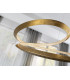 Eternity Integrated LED Pendant Ceiling Light Dimmable Gold 3000K Remote Control-3
