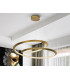 Eternity Integrated LED Pendant Ceiling Light Gold 3000K-1