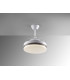 Vento Mini Ceiling Fan Matt White And Bronze 3000-6000K Remote Control-6