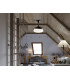 Vento Mini Ceiling Fan Matt Black And Bronze 3000-6000K Remote Control-4