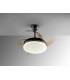Vento Mini Ceiling Fan Matt Black And Bronze 3000-6000K Remote Control-5
