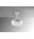 Vento Mini Ceiling Fan Matt White 3000-6000K Remote Control-6