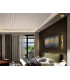 Twist Integrated LED Pendant Ceiling Light Brushed Gold 3000K-2