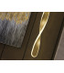 Twist Integrated LED Pendant Ceiling Light Brushed Gold 3000K-3