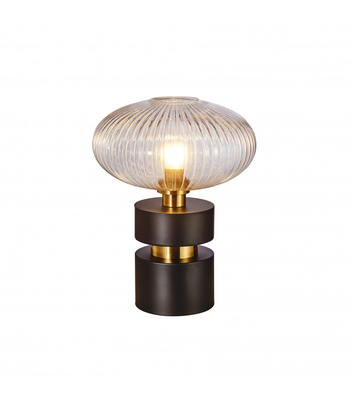 Norma Globe Table Lamp Black E27-1