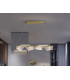 Velas Bar Pendant Ceiling Light Matt Gold 3000K-1